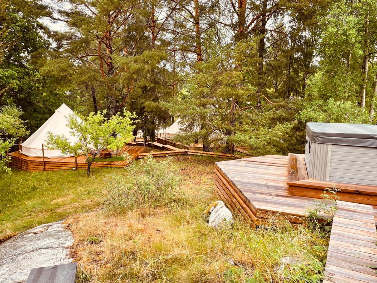 Koh Tenta A B&B In A Luxury Glamping Style Mariefred Exterior photo